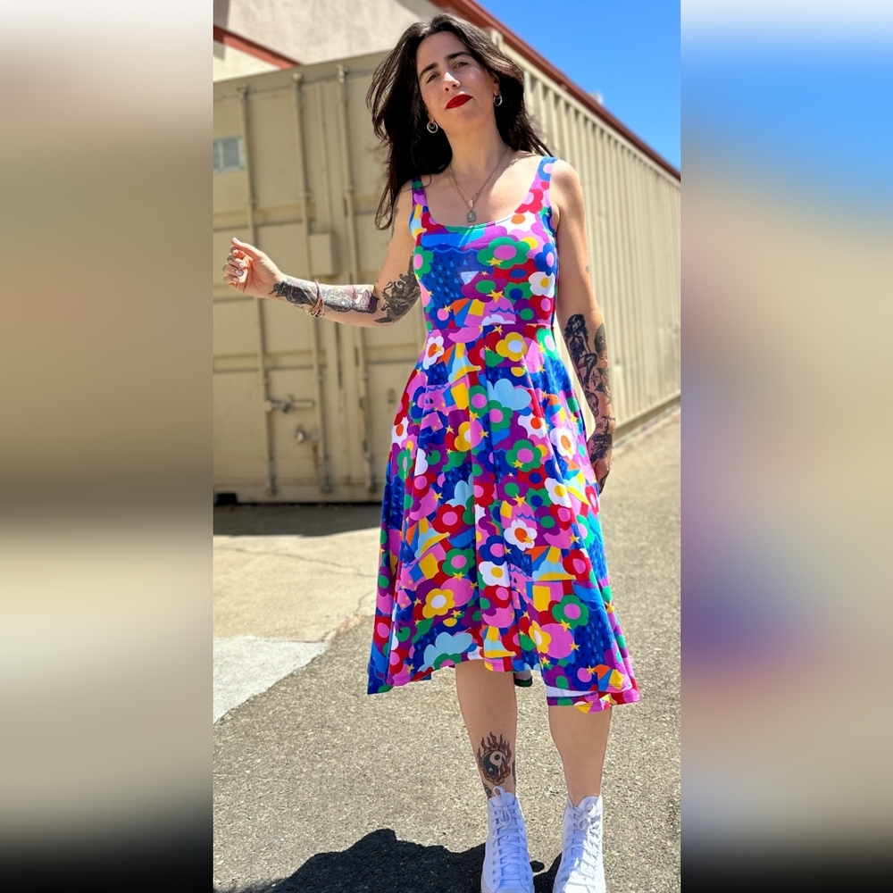 💓NOOWORKS 💙Vacation Dress 💓Summer Daze💙Medium